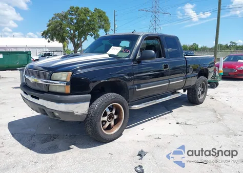2004 Chevrolet Silverado 1500 Lt from USA, damaged, VIN 2GCEC19T241431126